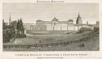 A View Of The House Of Correction in Cold Bath Fields