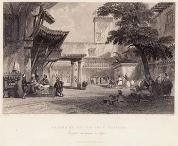 The Bazaar Of The Fig Tree, Algiers-Bazar Du Figuier A Alger