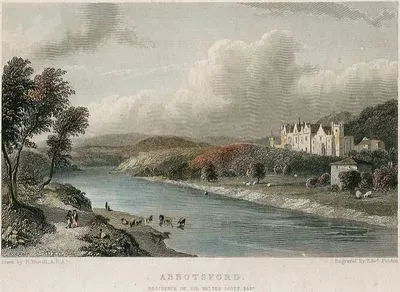 Abbotsford, Residence Of Sir Walter Scott
