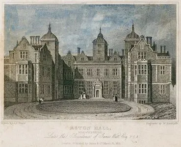 Aston Hall, Warwickshire, Late The Residence Of James Watt Esq.