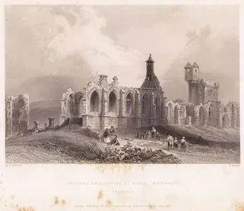Corsregal Abbey, Near Maybole, Ayrshire