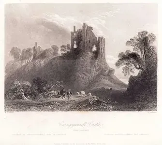 Carrigogunnell Castle, Near Limerick-Chateau De Carrigogunnell Pres De Limerick-Schloss Carrigogunnell Bei Limerick