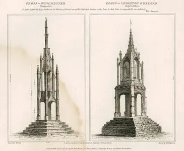 Cross At Winchester, Hampshire-Cross At Leighton Buzzard, Bedfordshire