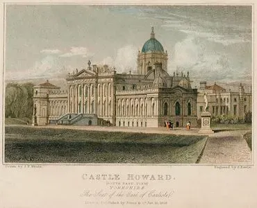Castle Howard, South East View, Yorkshire, Seat Of The Earl Of Carlisle