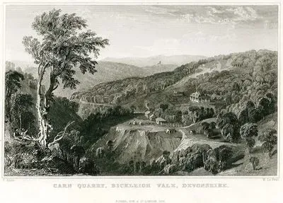 Carn Quarry, Bickleigh Vale, Devonshire