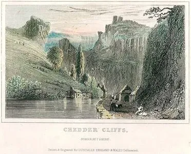 Cheddar Cliffs, Somersetshire
