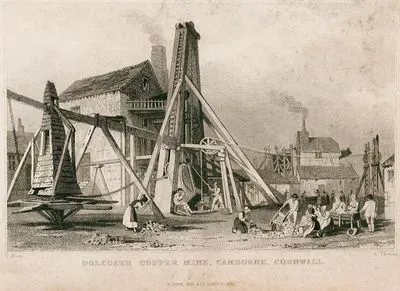 Dolcoath Copper Mine, Camborne, Cornwall
