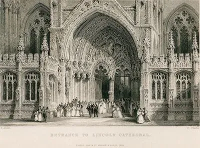 Entrance To Lincoln Cathedral