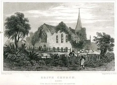 Erith Church, Kent, Five Miles North West Of Dartford
