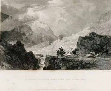 Glencroe Between Loch Long And Cairn Dhu