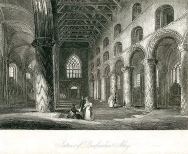 Interior Of Dunfermline Abbey