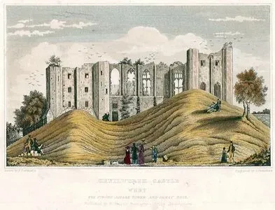 Kenilworth Castle, West, The Strong Square Tower And Great Hall