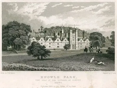 Knowle Park, The Seat Of The Duchess Of Dorset, Kent