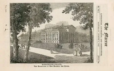 Kensington Palace, The Birthpalace Of Her Majesty The Queen