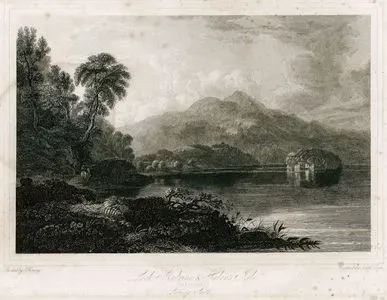 Loch Katrine & Helen's İsle, Perthshire, Looking South