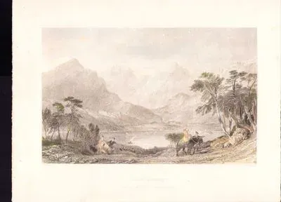 Loch Lomond, From The Road Above inversmaid Mill