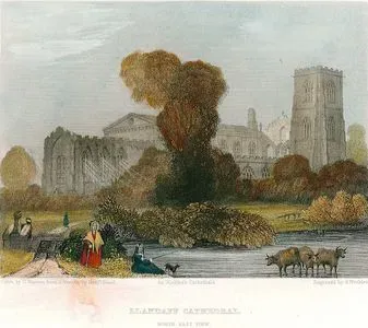 Llandaff Cathedral, North East View