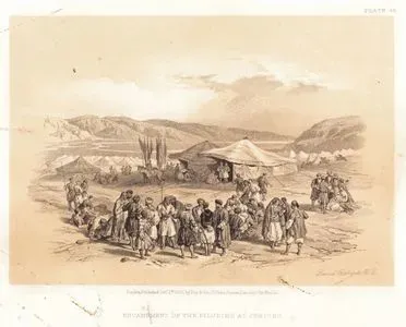 Encampment Of The Pilgrims At Jericho