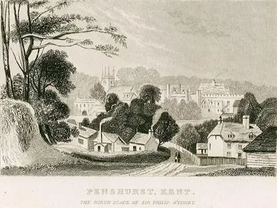 Penshurst, Kent, The Birth Place Of Sir Philip Sydney