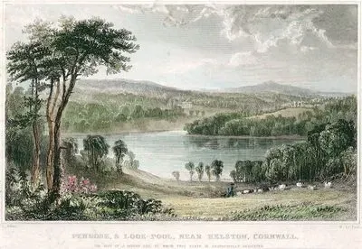 Penrose & Looe-Pool, Near Helston, Cornwall, The Seat Of John Rogers