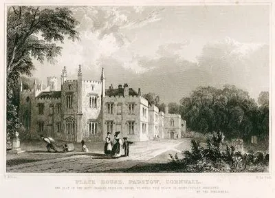 Place House, Padstow, Cornwall, The Seat Of The Rev. Charles Prideaux