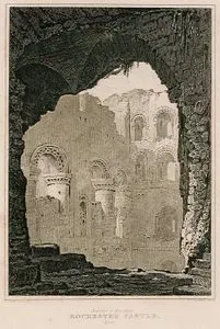 interior Of The Keep Rochester Castle, Kent
