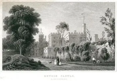 Ruthin Castle, Denbighshire