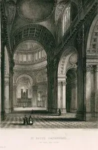 St.Paul's Cathedral, The Nave And Choir, Plate 29