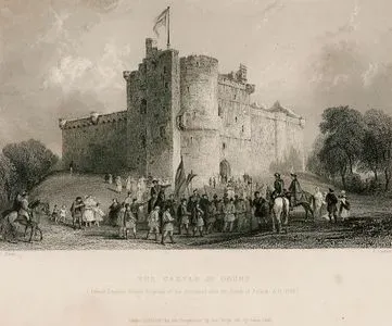 The Castle Of Doune, Prince Charles Stuart Disposal Of His Prisoners After The Battle Of Falkirk, A.D. 1746