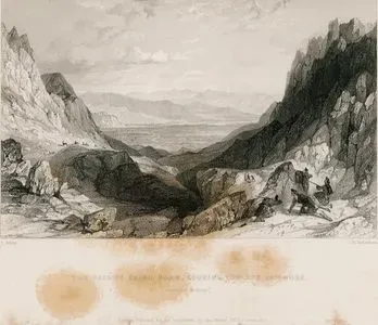 The Pass Of Cairn Gorm, Looking Towards Aviemore, invernessshire