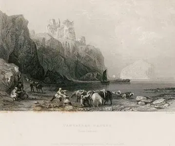 Tamtallan Castle, East Lothian