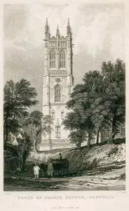 Tower Of Probus Church, Cornwall