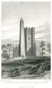 The Round Tower, Belfry & Church, of Swords