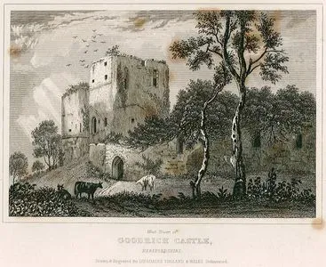 West Tower Of Goodrich Castle, Herefordshire