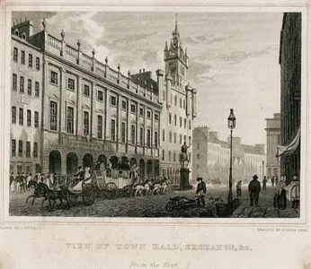 View Of Town Hall, Exchange, From The West