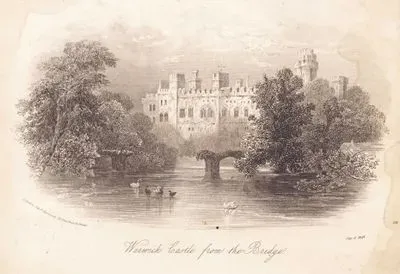 Warwick Castle From The Bridge