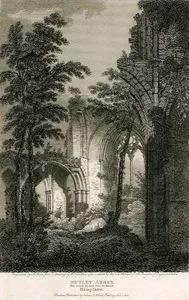 Netley Abbey, Hampshire, View Towards The East From The Trancept