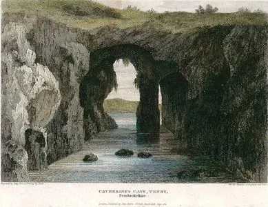 Catherine's Cave, Tenby, Pembrokeshire