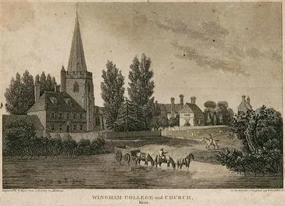 Wingham College And Church, Kent