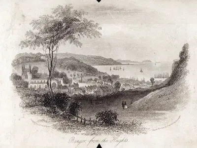 Bangor From The Heights