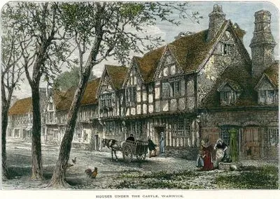 Houses Under The Castle, Warwick