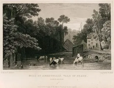 Mill At Aber-Dylais, Vale Of Neath, Glamorganshire