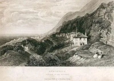 Bonchurch Ventnor in The Distance