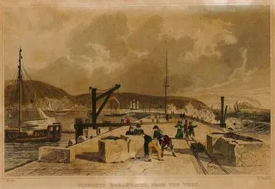 Plymouth Breakwater, From The West
