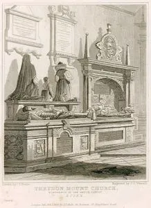 Theydon Mount Church, Monuments Of The Smyth Family, Essex