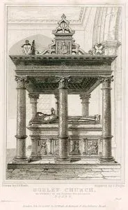 Borley Church, Monument Of Sir Edward Waldecrave, Essex