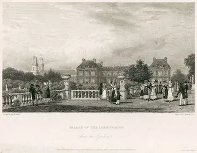 Palace Of The Luxembourg (From The Garden)