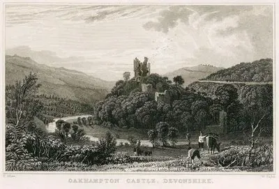 Oakhampton Castle, Devonshire