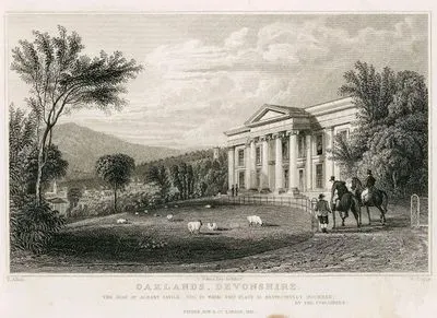 Oaklands, Devonshire, The Seat Of Albany Savile