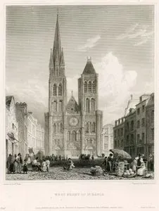 West Front Of St.Denis